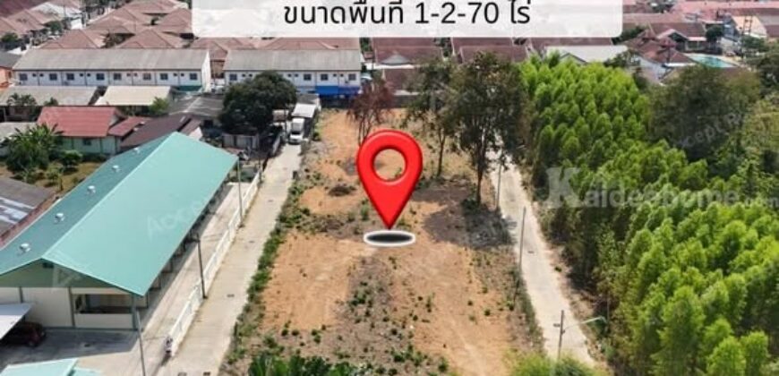 ขายที่ดินทำเลศักยภาพ พัทยา หนองปรือ ชลบุรี 1-2-70 ไร่