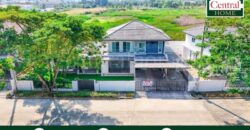 บ้านเดี่ยว มัณฑนา วงแหวน – บางบอน วิวทะเลสาบ Type ใหญ่ที่สุดในโครงการ