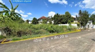 ที่ดินจัดสรรถมแล้ว 85 ตร.ว. ม.ชวนชื่นกอล์ฟ อเวนิว กรุงเทพฯ-ปทุมธานี ติดสนามกอล์ฟ Flora Ville Golf & Country Club ใกล้แยกบางคูวัด โรบินสันศรีสมาน เมืองทองธานี ปทุมธานี