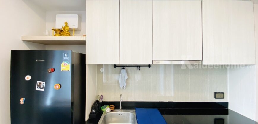 ราคาถูกและดีที่สุดในโครงการ, Unio H ติวานนท์ ติด MRT ขนาด 34.37 ตรม. 1 นอน 1 น้ำ ห้องสวย สภาพดี Fully furnished พร้อมอยู่หรือปล่อยเช่า Yield สุทธิราว 5% ราคาพิเศษเพียง 2,340,000 บาท