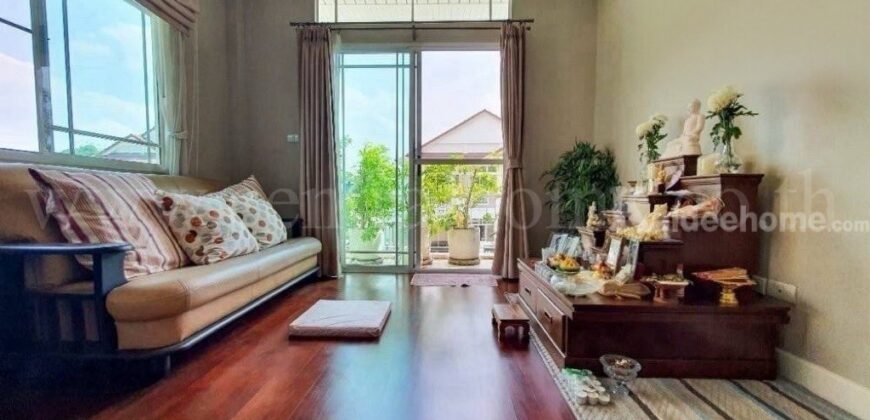 บ้านเดี่ยว นันทวัน แจ้งวัฒนะ – ราชพฤกษ์ แปลงมุม