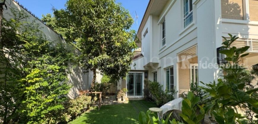 บ้านเดี่ยว นันทวัน แจ้งวัฒนะ – ราชพฤกษ์ แปลงมุม