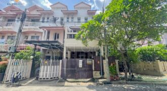 ทาวน์เฮ้าส์ บ้านริมสวน ดอนเมือง ประชาอุทิศ 12 หลังริม ขายถูก