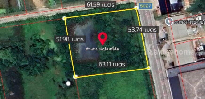 ที่ดินไทรน้อย นนทบุรี ติดถนนใหญ่ ทำเลธุรกิจ 2 ไร่กว่า เจ้าของขายเอง