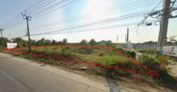 ที่ดินไทรน้อย นนทบุรี ติดถนนทางหลวงชนบท