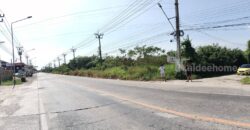 ที่ดินไทรน้อย นนทบุรี ติดถนนทางหลวงชนบท