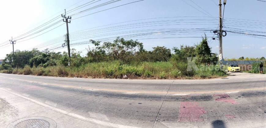 ที่ดินไทรน้อย นนทบุรี ติดถนนทางหลวงชนบท