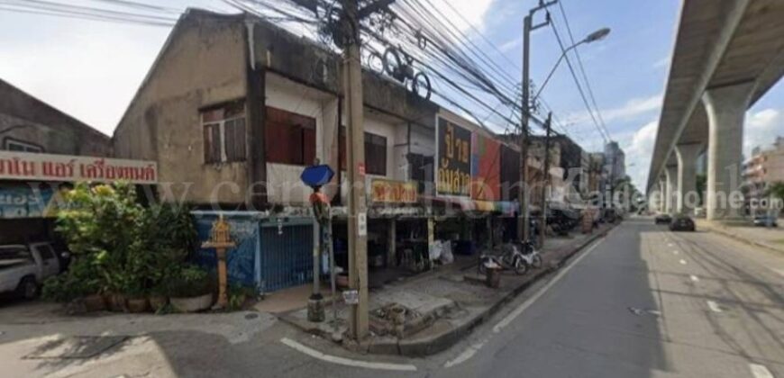 อาคารพาณิชย์ ติดถนน กรุงเทพ – นนทบุรี ทำเลดี ใกล้ MRT วงศ์สว่าง ราคาถูกมาก