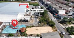 ขายบ้านพร้อมที่ดิน ทำเลทองใจกลางเมืองระยอง 164 ตร.ว.