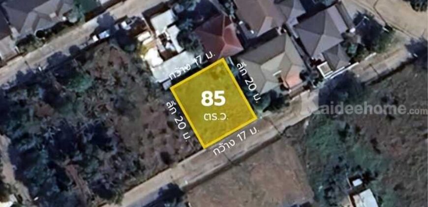 ที่ดินจัดสรรถมแล้ว 85 ตร.ว. ม.ชวนชื่นกอล์ฟ อเวนิว กรุงเทพฯ-ปทุมธานี ติดสนามกอล์ฟ Flora Ville Golf & Country Club ใกล้แยกบางคูวัด โรบินสันศรีสมาน เมืองทองธานี ปทุมธานี