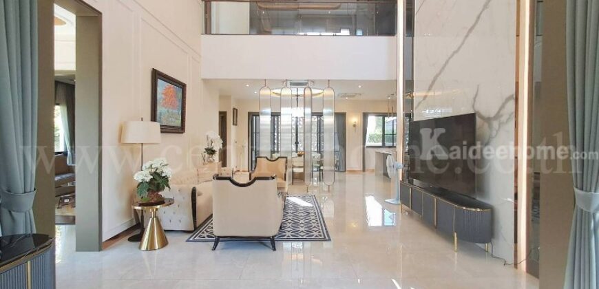 บ้านเดี่ยว เลค เลเจนด์ แจ้งวัฒนะ Super Luxury สไตล์ฝรั่งเศส ราคาถูกที่สุดในโครงการ