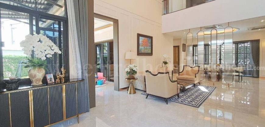 บ้านเดี่ยว เลค เลเจนด์ แจ้งวัฒนะ Super Luxury สไตล์ฝรั่งเศส ราคาถูกที่สุดในโครงการ