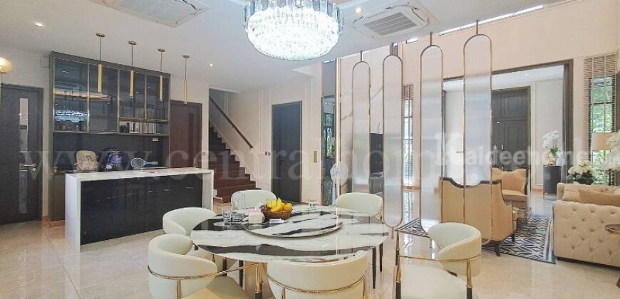 บ้านเดี่ยว เลค เลเจนด์ แจ้งวัฒนะ Super Luxury สไตล์ฝรั่งเศส ราคาถูกที่สุดในโครงการ