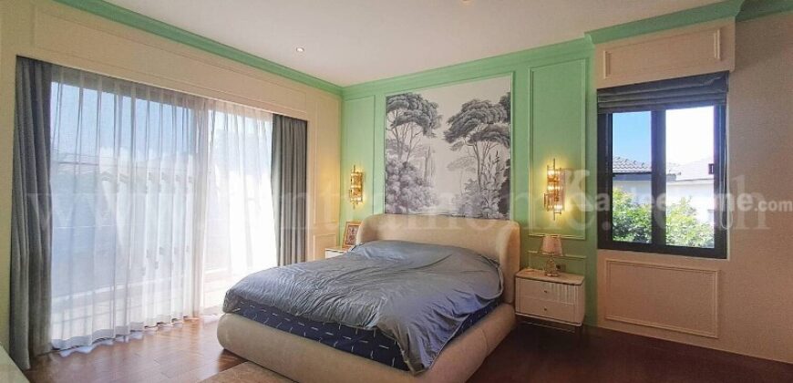 บ้านเดี่ยว เลค เลเจนด์ แจ้งวัฒนะ Super Luxury สไตล์ฝรั่งเศส ราคาถูกที่สุดในโครงการ