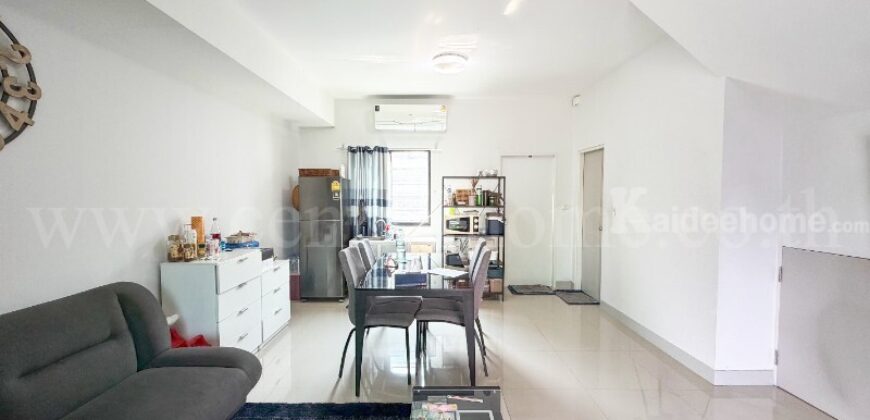 ทาวน์โฮม พลีโน่ ราชพฤกษ์ – รัตนาธิเบศร์ หน้าบ้านไม่ชนใคร สภาพดี พร้อมอยู่