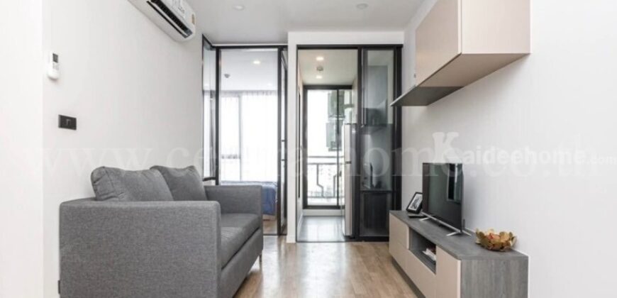 ให้เช่า คอนโด กรู๊ฟ รัชดา-พระราม 9 ห้องมุม วิวโล่ง เฟอร์ครบ พร้อมเข้าอยู่