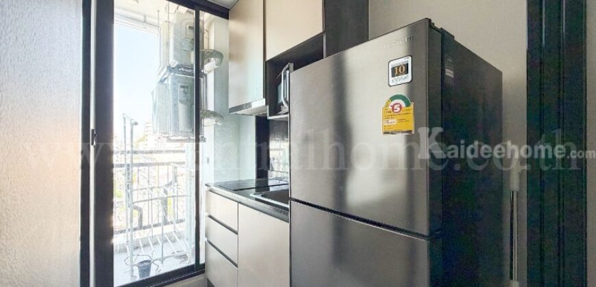 ให้เช่า คอนโด กรู๊ฟ รัชดา-พระราม 9 ห้องมุม วิวโล่ง เฟอร์ครบ พร้อมเข้าอยู่