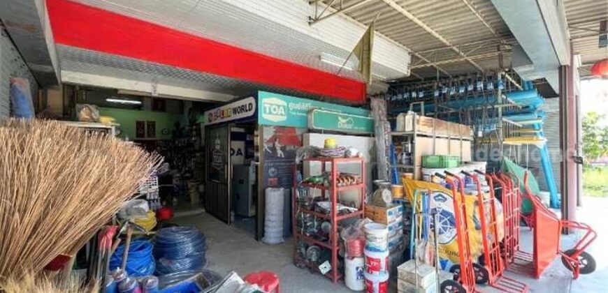 ขาย!! อาคารพาณิชย์ 3.5 ชั้น 2 คูหา ติดถนนบางบัวทอง – สุพรรณบุรี 340 (หลังมุม ขนาด 84 ตร.ว.) ถ.บางบัวทอง-สุพรรณบุรี บางบัวทอง นนทบุรี