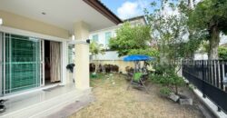บ้านเดี่ยว 64 ตร.วา ธัญญาภิรมย์ รังสิต – คลอง 10 พร้อมพื้นที่สวนรอบบ้าน