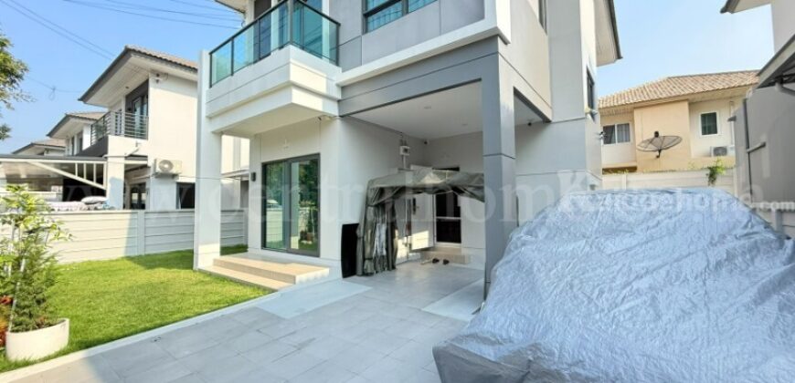 บ้านเดี่ยว เซนโทร ราชพฤกษ์ 345 แปลงสวยสไตล์โมเดิร์น ฟังก์ชันครบ พร้อมอยู่