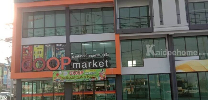 ให้เช่า ตึกแถวสร้างใหม่ ติดสามแยกหลัก ถนนนิมิตใหม่ตัดหทัยมิตร คลองสามวา