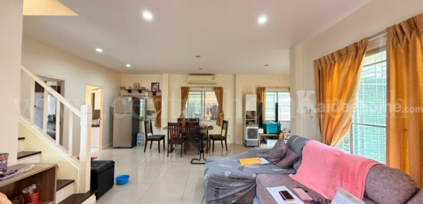 บ้านเดี่ยว 64 ตร.วา ธัญญาภิรมย์ รังสิต – คลอง 10 พร้อมพื้นที่สวนรอบบ้าน