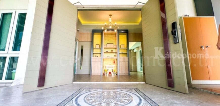 บ้านเดี่ยว มัณฑนา วงแหวน – บางบอน วิวทะเลสาบ Type ใหญ่ที่สุดในโครงการ