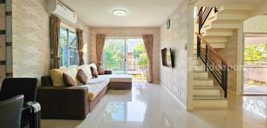 ขาย!! บ้านเดี่ยว 2 ชั้น โฮมเพลส วงแหวน-รัตนาธิเบศร์ (ขนาด 52 ตร.ว.) ซอยคลองถนน บางใหญ่ นนทบุรี ใกล้ MRT คลองบางไผ่ เซ็นทรัล เวสต์เกต : Homeplace Wongwaen Rattanatibeth