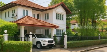 รหัสC7039 ให้เช่า ขาย บ้านเดี่ยว 2ชั้น หมู่บ้านสัมมกร รามคำแหง112 ใกล้รถไฟฟ้าสถานีสัมมากร