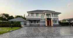 รหัสC7040 ให้เช่าและขาย บ้านเดี่ยว 2ชั้น บ้านสวนเนรมิตร พร้อมสระว่ายน้ำส่วนตัว ถนนเพิ่มสิน รามอินทรา สายไหม