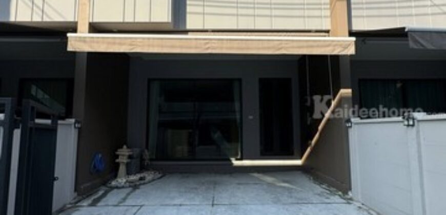 รหัสC7041 ให้เช่าทาวน์โฮม 3ชั้น บ้านกลางเมือง พระราม 9-กรุงเทพกรีฑา บ้านตกแต่งครบพร้อมอยู่