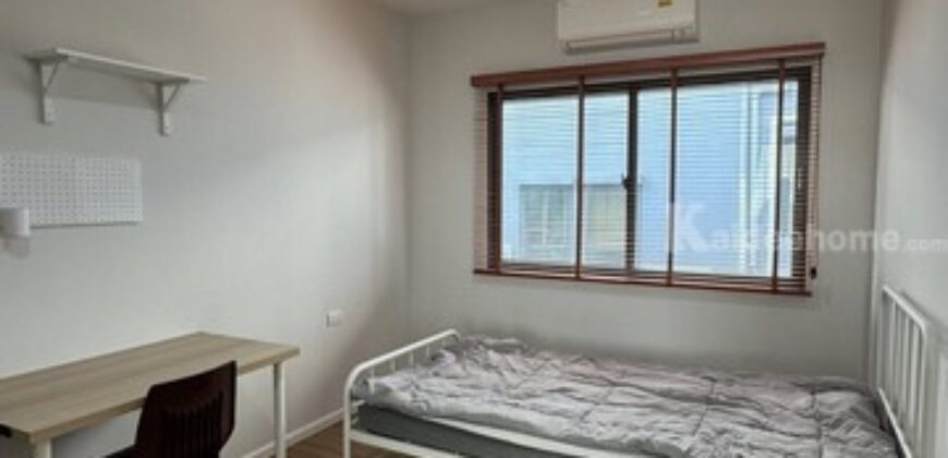 รหัสC7041 ให้เช่าทาวน์โฮม 3ชั้น บ้านกลางเมือง พระราม 9-กรุงเทพกรีฑา บ้านตกแต่งครบพร้อมอยู่