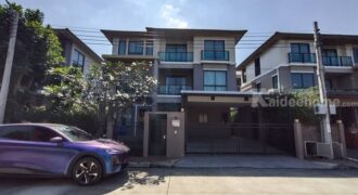 รหัสC7042 ให้เช่า ขายบ้านเดี่ยว 3ชั้น หมู่บ้านภัสสร สรงประภา ดอนเมือง บ้านตกแต่งครบพร้อมอยู่