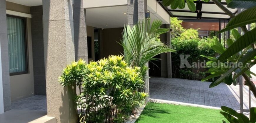 รหัสC7042 ให้เช่า ขายบ้านเดี่ยว 3ชั้น หมู่บ้านภัสสร สรงประภา ดอนเมือง บ้านตกแต่งครบพร้อมอยู่