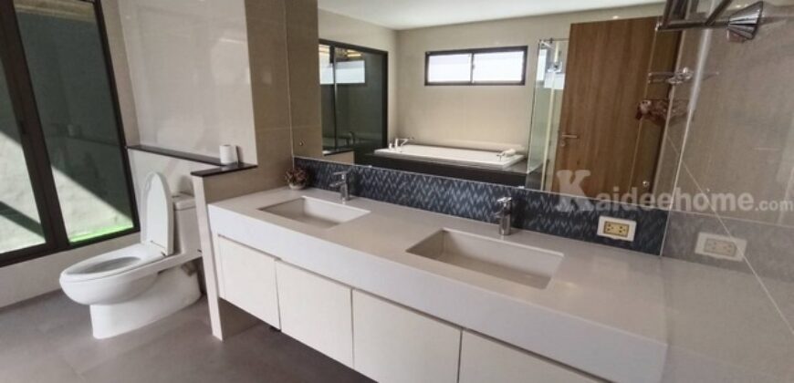 รหัสC7042 ให้เช่า ขายบ้านเดี่ยว 3ชั้น หมู่บ้านภัสสร สรงประภา ดอนเมือง บ้านตกแต่งครบพร้อมอยู่