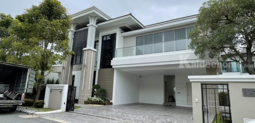 รหัสC7048 ให้เช่าบ้านเดี่ยวพร้อมสระว่ายน้ำส่วนตัว The Pavilla (Private Residences) Bangbon 3 เดอะ พาวิลลา บางบอน 3