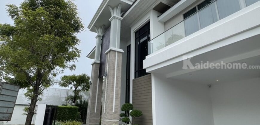 รหัสC7048 ให้เช่าบ้านเดี่ยวพร้อมสระว่ายน้ำส่วนตัว The Pavilla (Private Residences) Bangbon 3 เดอะ พาวิลลา บางบอน 3