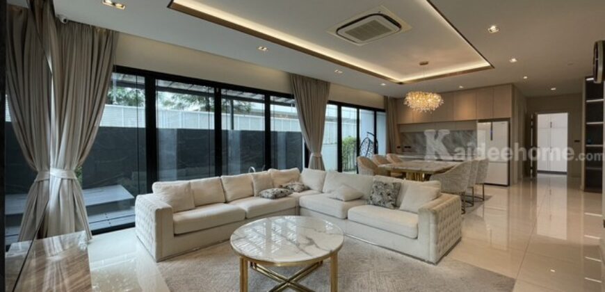 รหัสC7048 ให้เช่าบ้านเดี่ยวพร้อมสระว่ายน้ำส่วนตัว The Pavilla (Private Residences) Bangbon 3 เดอะ พาวิลลา บางบอน 3