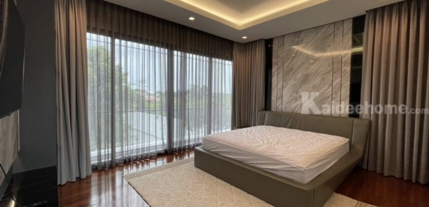 รหัสC7048 ให้เช่าบ้านเดี่ยวพร้อมสระว่ายน้ำส่วนตัว The Pavilla (Private Residences) Bangbon 3 เดอะ พาวิลลา บางบอน 3