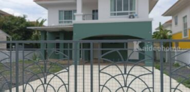 รหัสC7049 ให้เช่าบ้านเดี่ยว 2ชั้น เนื้อที่ 100ตารางวา หมู่บ้านภัสสร 13 ซอยสุวินทวงศ์ 86 บ้านพร้อมอยู่