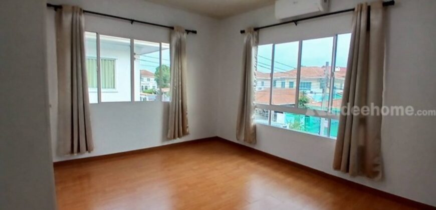 รหัสC7049 ให้เช่าบ้านเดี่ยว 2ชั้น เนื้อที่ 100ตารางวา หมู่บ้านภัสสร 13 ซอยสุวินทวงศ์ 86 บ้านพร้อมอยู่