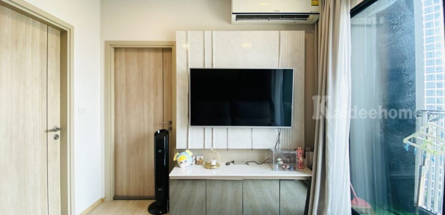 ราคาถูกและดีที่สุดในโครงการ, Unio H ติวานนท์ ติด MRT ขนาด 34.37 ตรม. 1 นอน 1 น้ำ ห้องสวย สภาพดี Fully furnished พร้อมอยู่หรือปล่อยเช่า Yield สุทธิราว 5% ราคาพิเศษเพียง 2,340,000 บาท