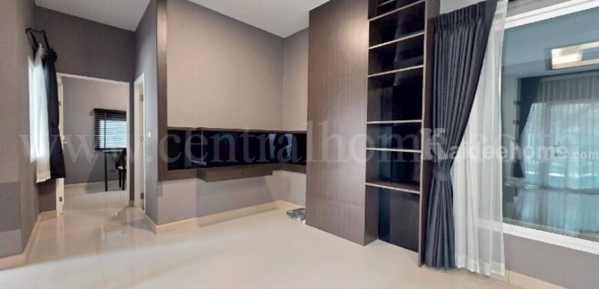 บ้านเดี่ยว คาซ่า ซิตี้ ดอนเมือง หลังริม ต้นโครงการ ตกแต่งสวย พร้อมอยู่