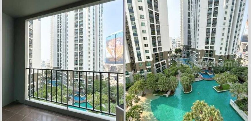 ขาย!! คอนโดใจกลางย่านธุรกิจ Belle Grand Rama 9 (2 ห้องนอน ขนาด 77 ตร.ม.) เข้าพระราม 9 ซ.3 ห้วยขวาง กทม. ใกล้ MRT สถานีพระราม 9 เพียง 500 ม. อยู่หลังเซ็นทรัลพระราม 9 : เบลล์ แกรนด์ พระราม 9