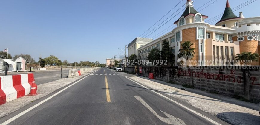 ขายที่ดิน ถนนหทัยราษฎร์ ซอยโรงเรียนโชคชัยหทัยราษฎร์ พื้นที่ 784 ตรว. ขาย 39,500 บาท/ตรว. แปลงสวย ใกล้ตลาดหทัยมิตร