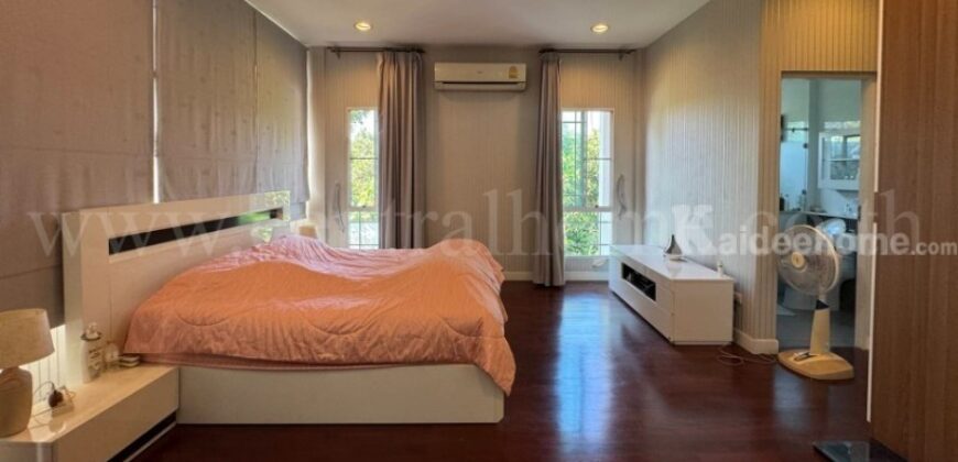 บ้านเดี่ยว นันทวัน แจ้งวัฒนะ – ราชพฤกษ์ แปลงมุม