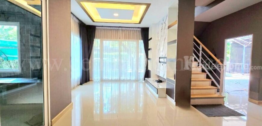 บ้านเดี่ยว คาซ่า ซิตี้ ดอนเมือง หลังริม ต้นโครงการ ตกแต่งสวย พร้อมอยู่