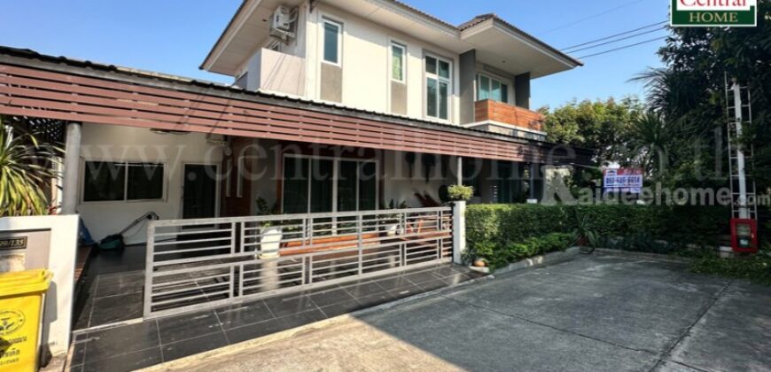 ให้เช่า บ้านเดี่ยว สิริกานต์ 3 หลังริม แปลงใหญ่ ถูกสุดในโครงการ