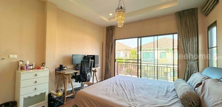 ขายบ้านเดี่ยว บุราสิริ สนามบินน้ำ (ขนาด 56 ตร.ว.) เมืองนนทบุรี ใกล้รถไฟฟ้า MRT แยกนนทบุรี1 และ เซ็นทรัล นอร์ธวิลล์ รัตนาธิเบศร์ : Burasiri Sanambinnam