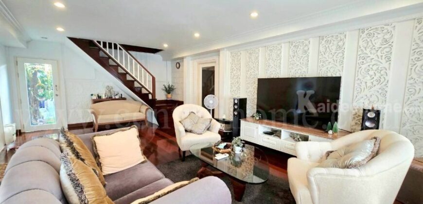 บ้านเดี่ยว 2 หลัง พื้นที่ 387 ตร.วา ซอย ติวานนท์ 46 ใกล้รถไฟฟ้าสายสีชมพู